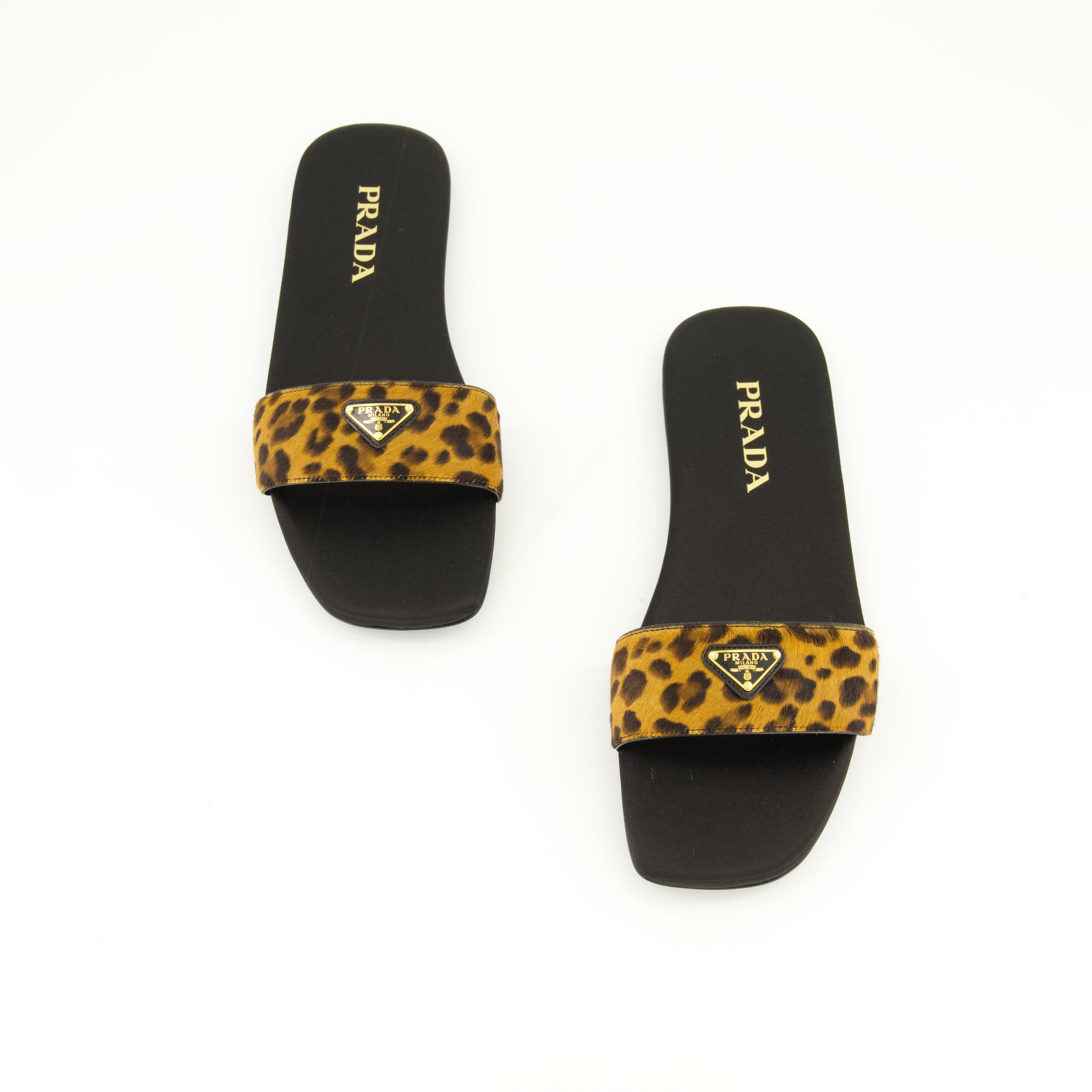 leopard velvet sandals, Prada sandals, open toe sandals, luxury footwear, autumn-winter collection