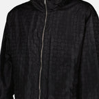 Image of 4G Nylon Windbreaker Jacket by Givenchy for Men - Season Autumn-Winter 2024 - Detail View 1