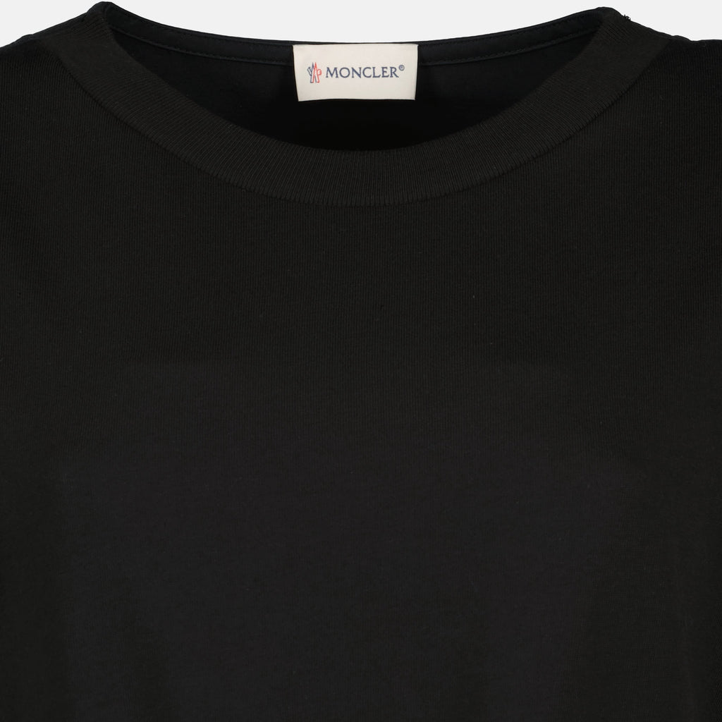 Robe Mini Ceinturée en Coton