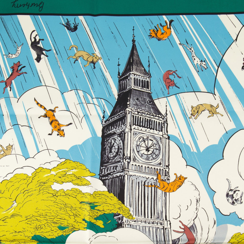 Foulard Raining Cats & Dogs