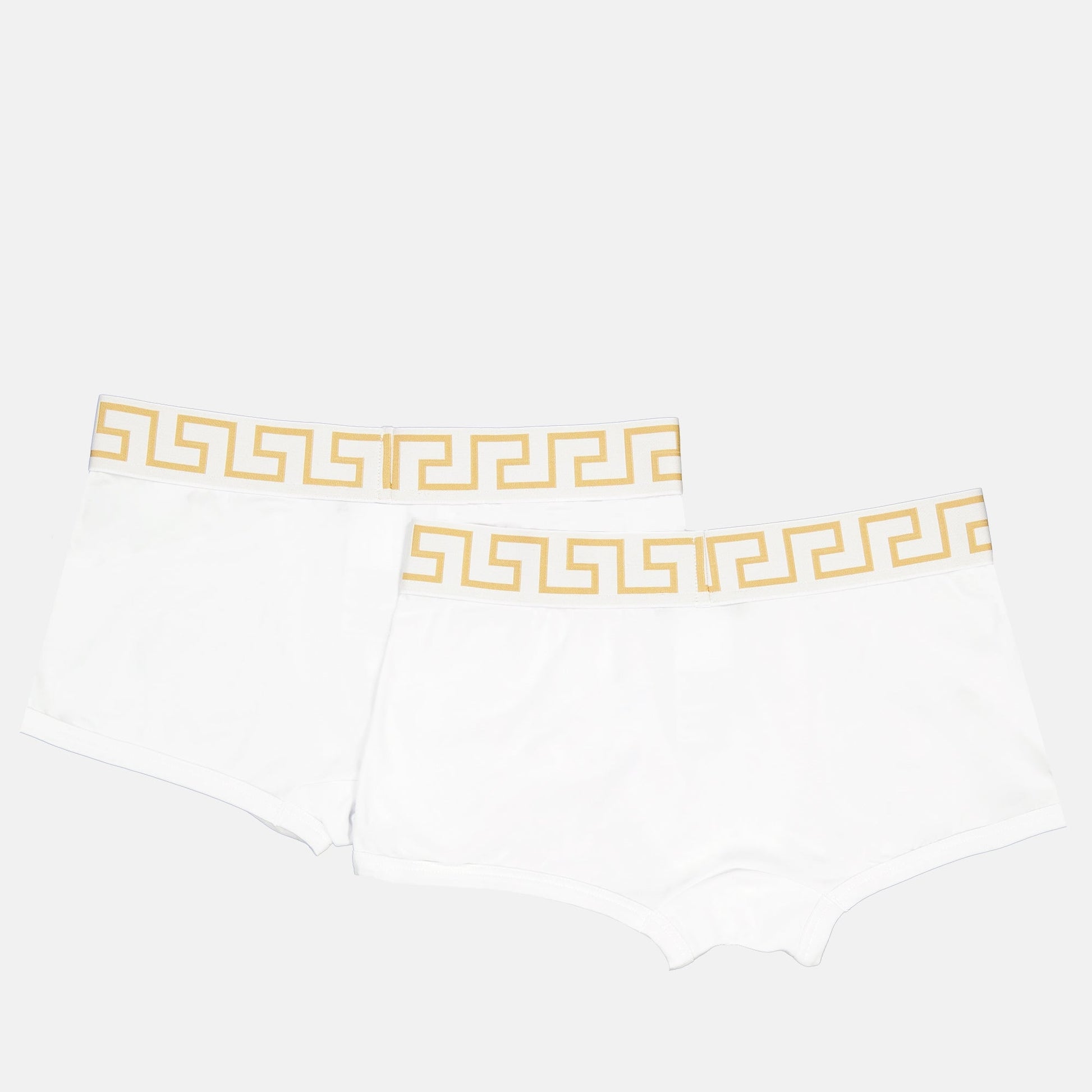 Versace underwear, luxury boxer briefs, white Medusa boxers, men's designer boxers, comfortable cotton boxers