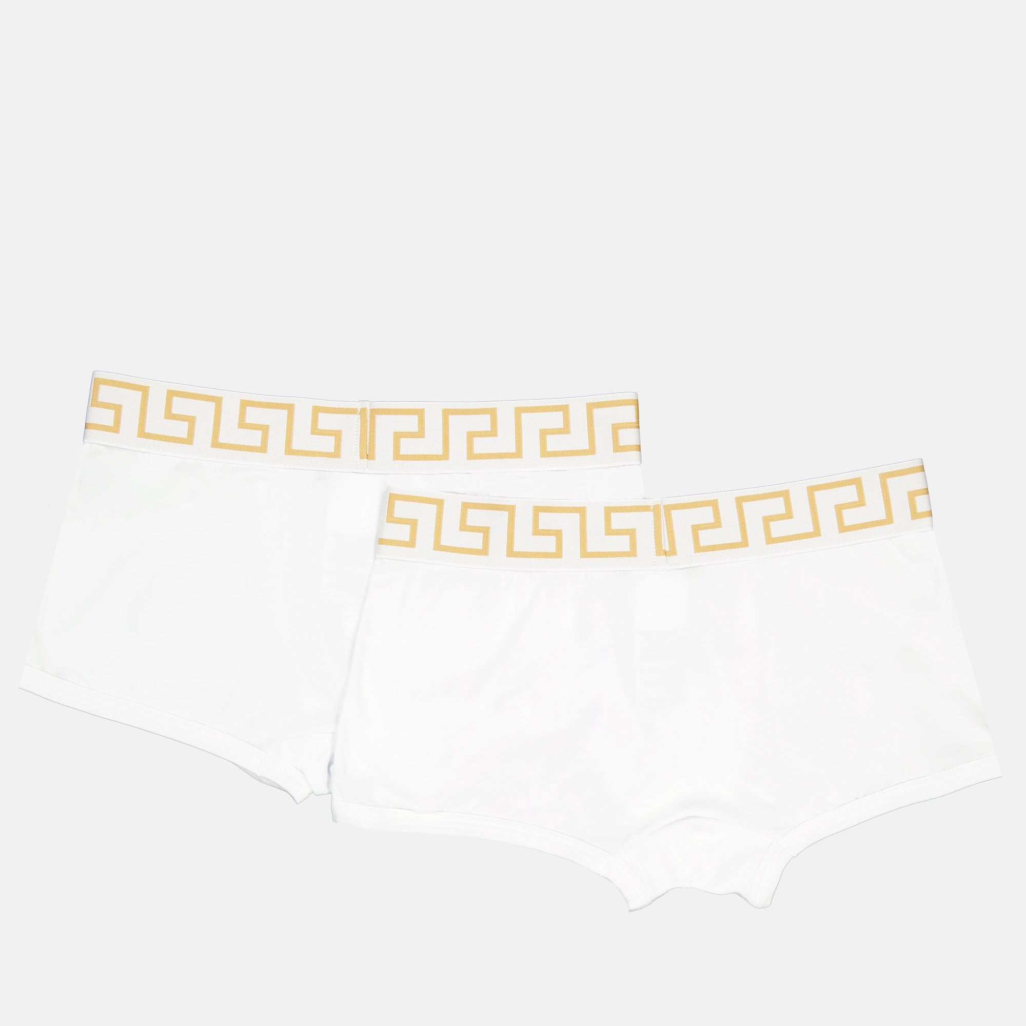 Versace underwear, luxury boxer briefs, white Medusa boxers, men's designer boxers, comfortable cotton boxers