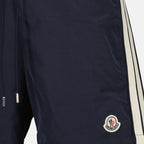 Image of Navy Swim Shorts by Moncler for Men - Season Spring-Summer 2025 - Product detail view 3