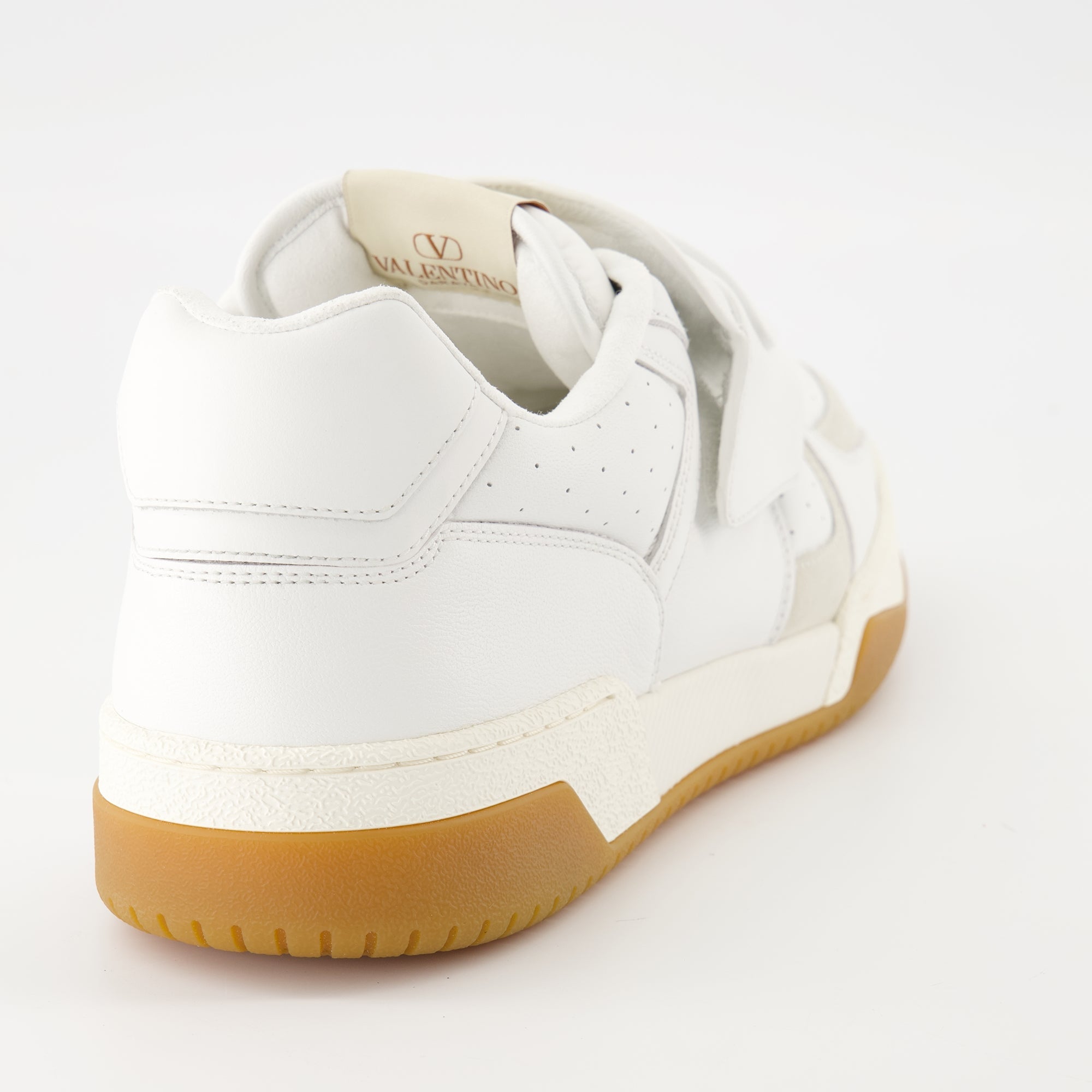 Valentino Garavani sneakers, White leather sneakers, Men's footwear, Luxury sneakers, Comfortable fashion