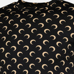 Image of Haut Jersey Moon Noir by Marine Serre for Unisex - Season Autumn-Winter 2025 - Product detail view 2