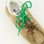 Image of New Balance x Miu Miu 530 SL Sneakers by Miu Miu for Women - Season Spring-Summer 2026 - Top Detail View
