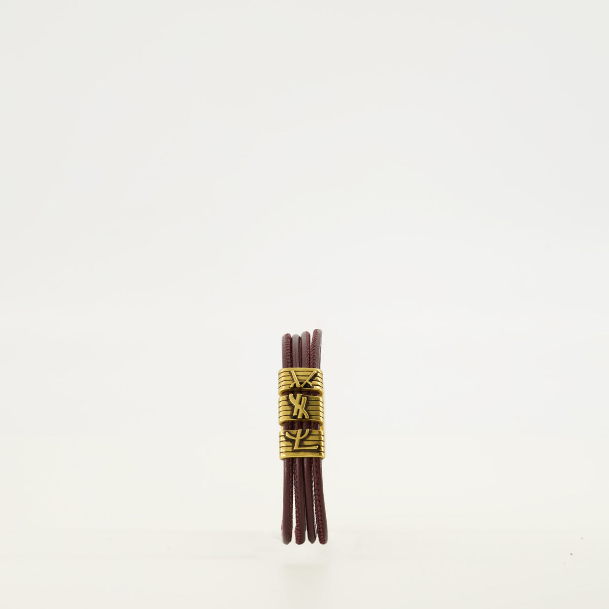 Bracciale in Pelle Bordeaux Cassandre