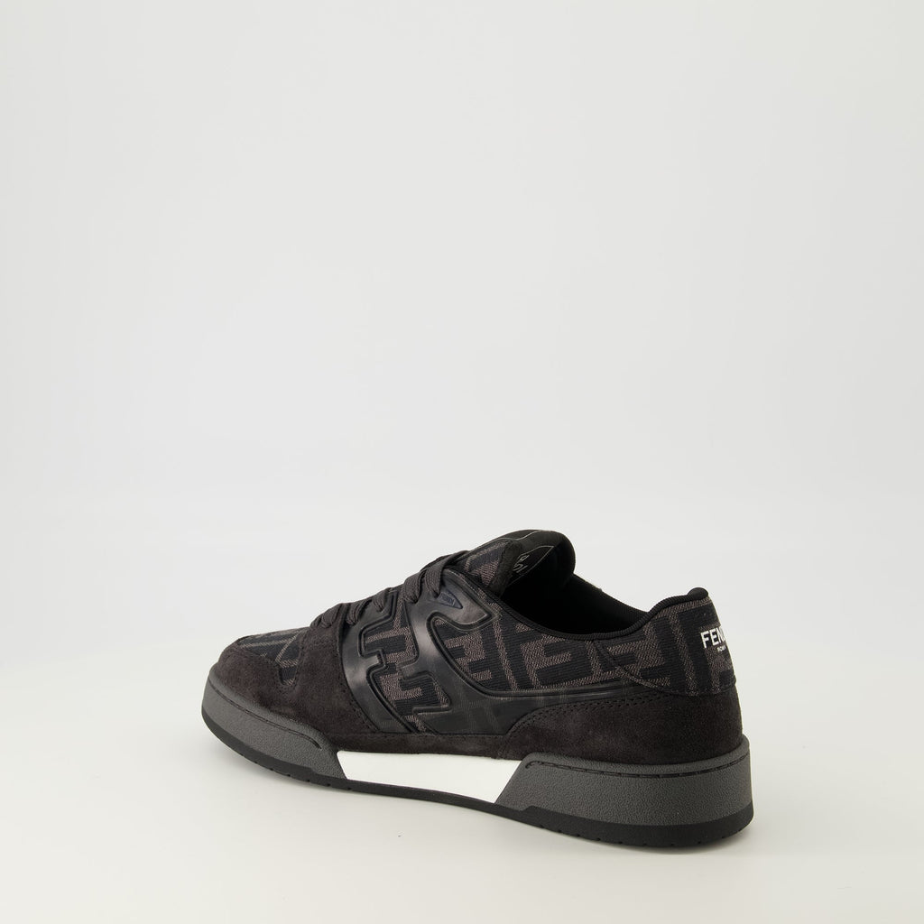 Fendi sneakers, black sneakers, luxury footwear, casual elegance, designer sneakers
