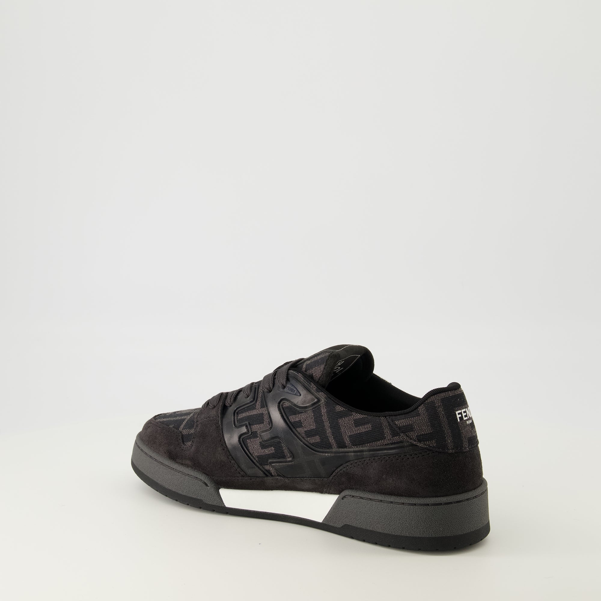 Fendi sneakers, black sneakers, luxury footwear, casual elegance, designer sneakers