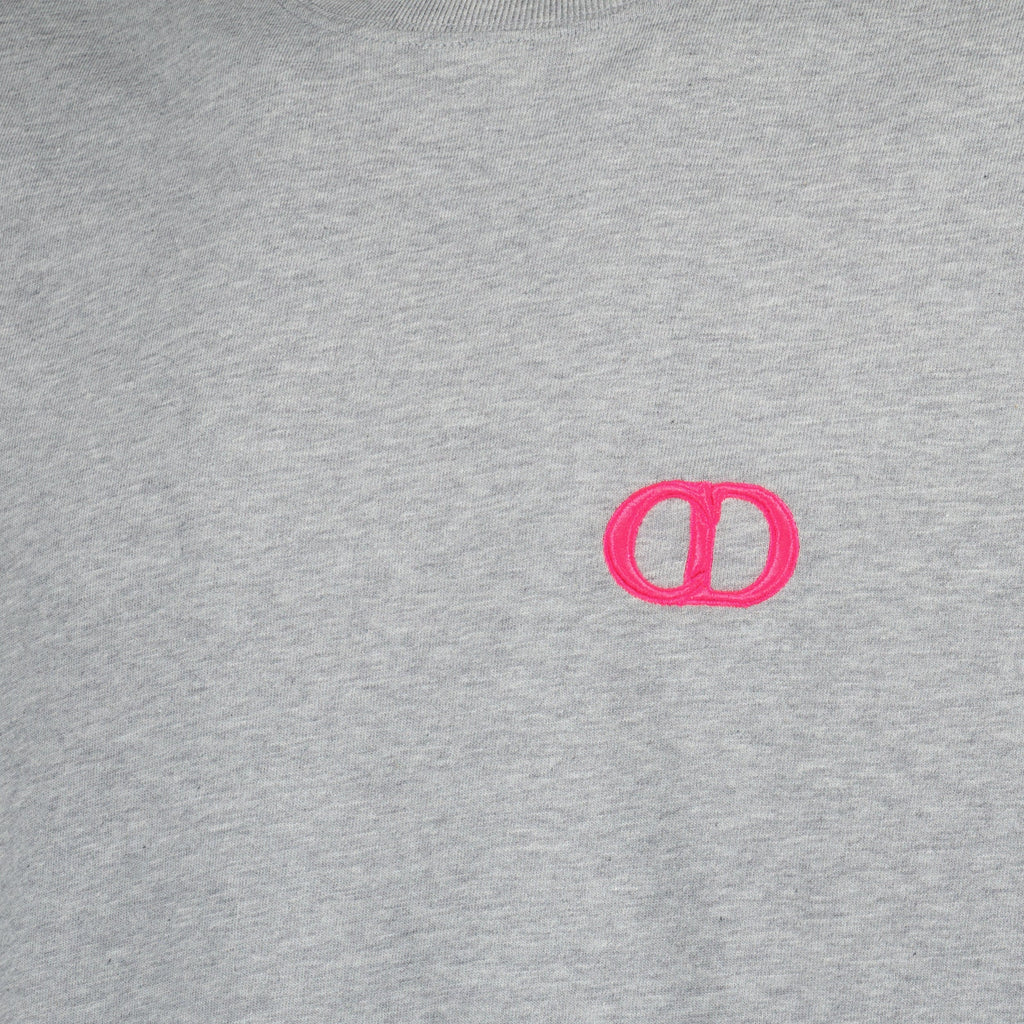 Dior T-shirt, Grey T-shirt, CD logo shirt, Cotton T-shirt, Spring-Summer 2025