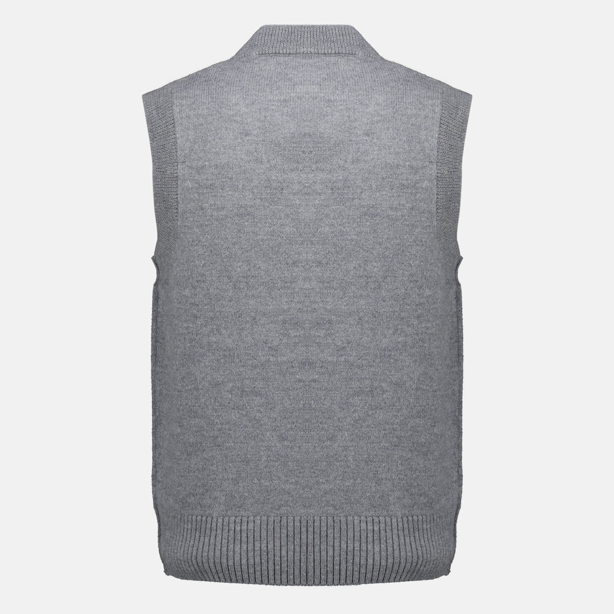 Grauer ärmelloser Pullover Ami de Cœur