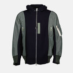 Two-Tone Bomber Jacket