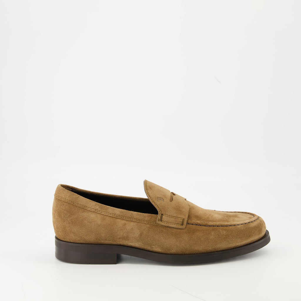 beige suede loafers tods men 15494470205820