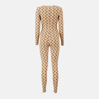 Image of Jersey Moon Long Combination by Marine Serre for Women - Season Autumn-Winter 2025 - Back View
