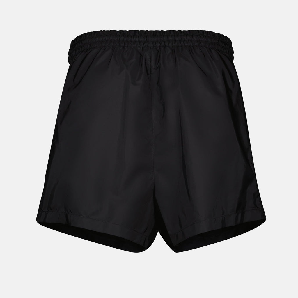 Image of Re-Nylon Shorts in Black by Prada for Women - Season Autumn-Winter 2024 - Detail View 2