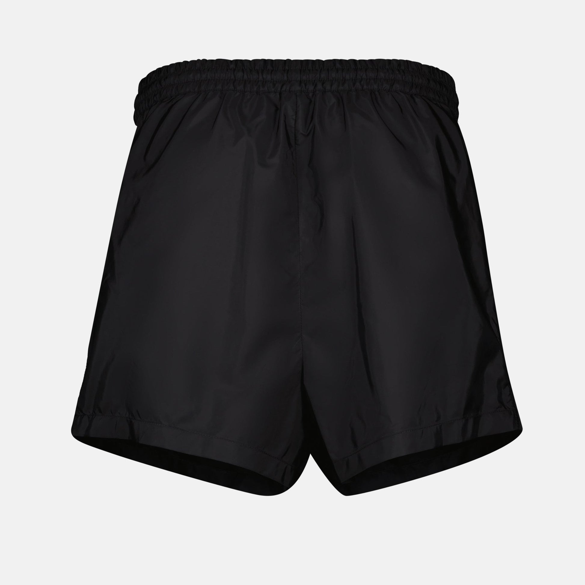 Re-Nylon shorts, Prada shorts, luxury fashion, recycled nylon, Autumn-Winter 2024 clothing