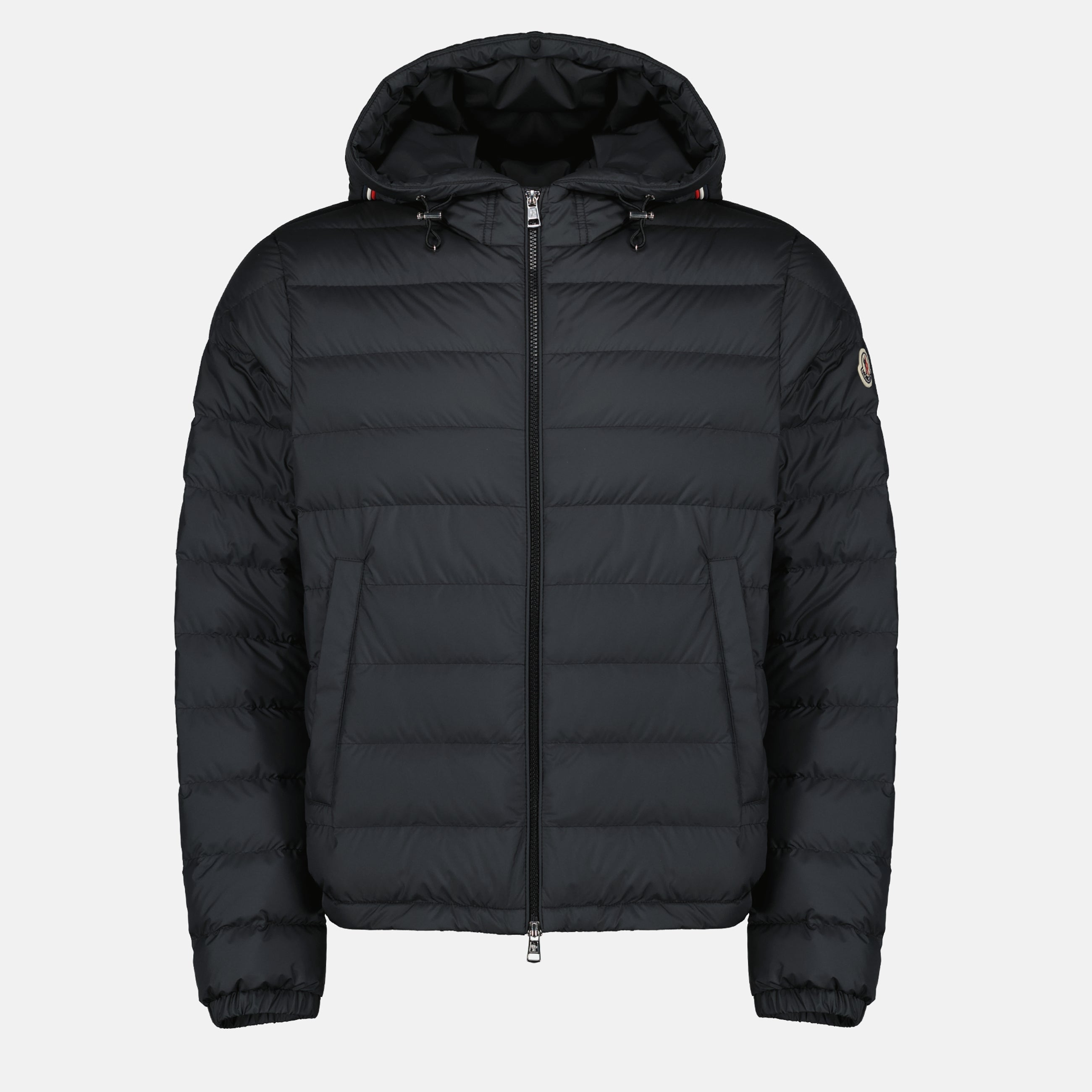 Image of Doudoune Vermeille Noir by Moncler for Men - Season Spring-Summer 2026 - Front View