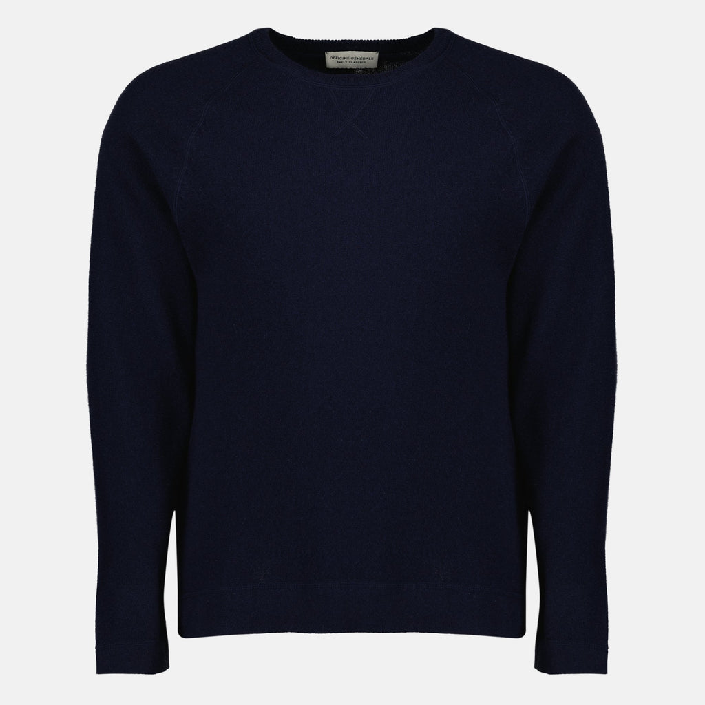 Marine Cashmere Pullover