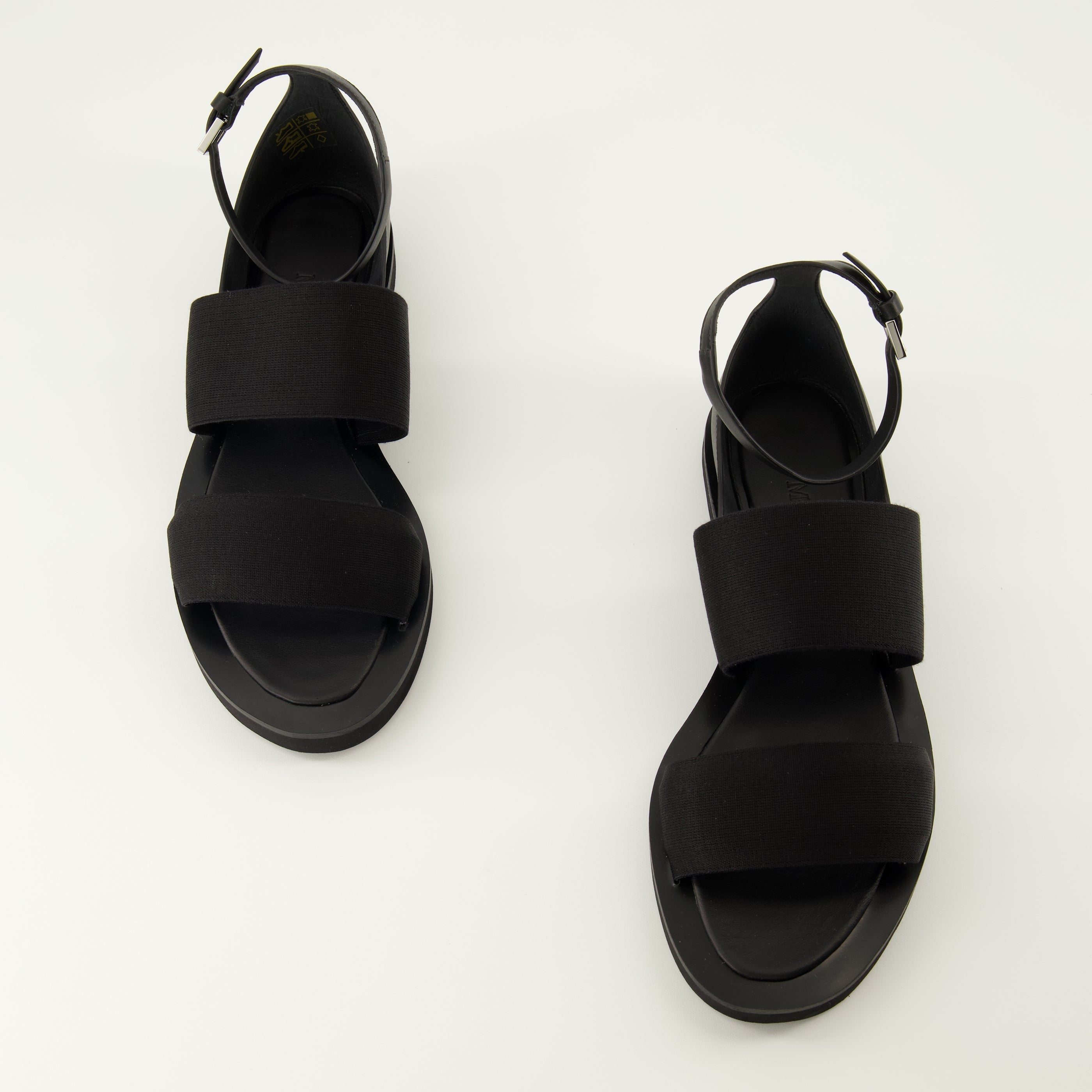 Sandali in Pelle Nera