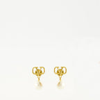 VLogo earrings, Valentino jewelry, pearl drop earrings, luxury accessories, chic earrings