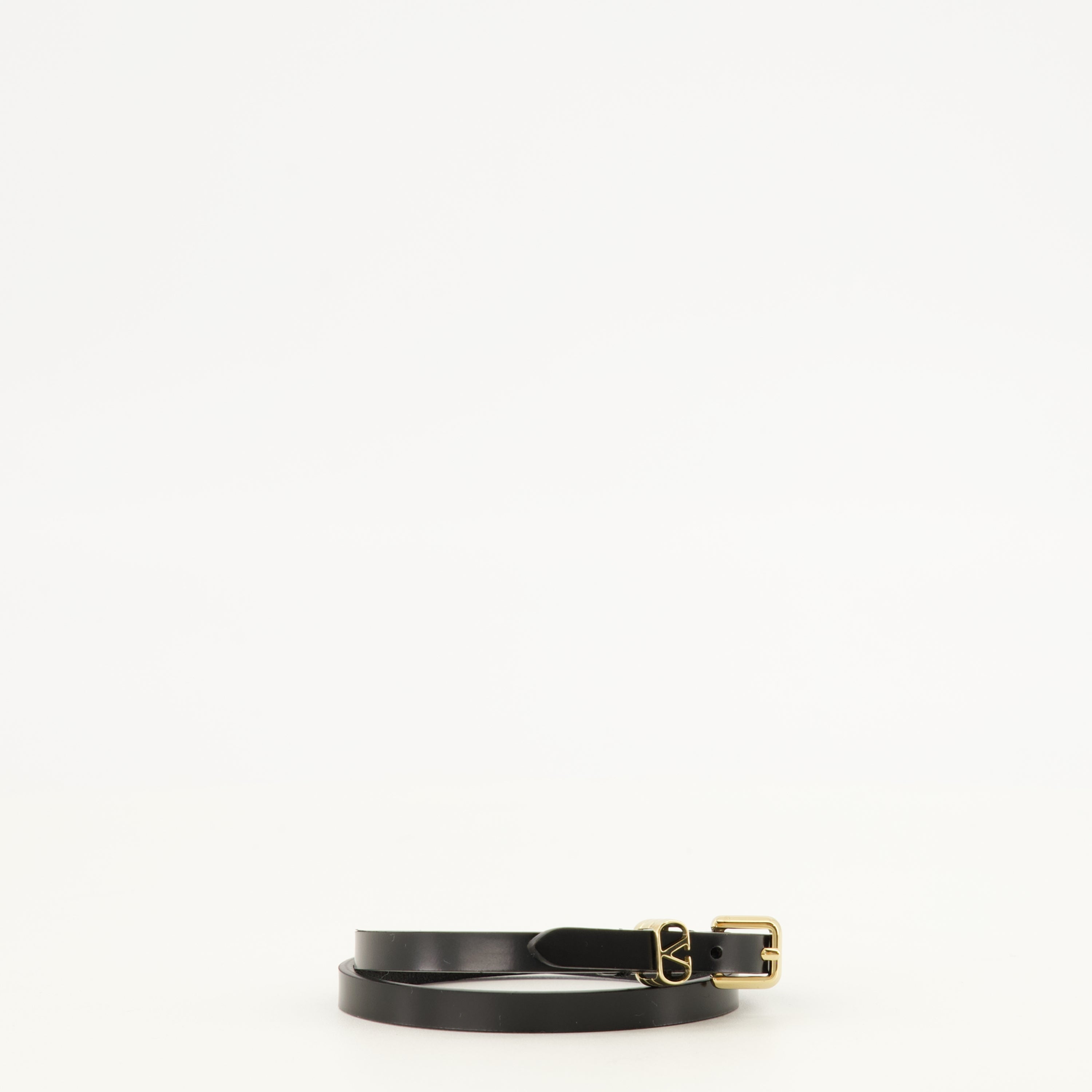 Vlogo Leather Bracelet