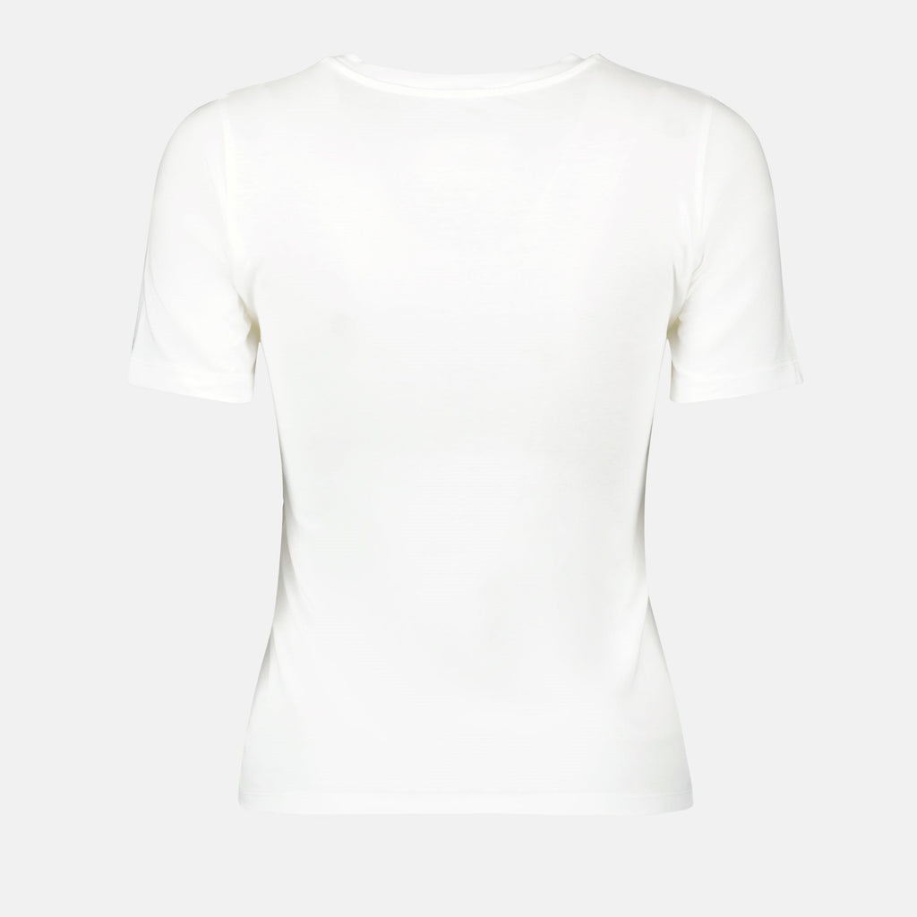 MM6, Numeric T-shirt, white cotton, luxury fashion, Autumn-Winter 2024