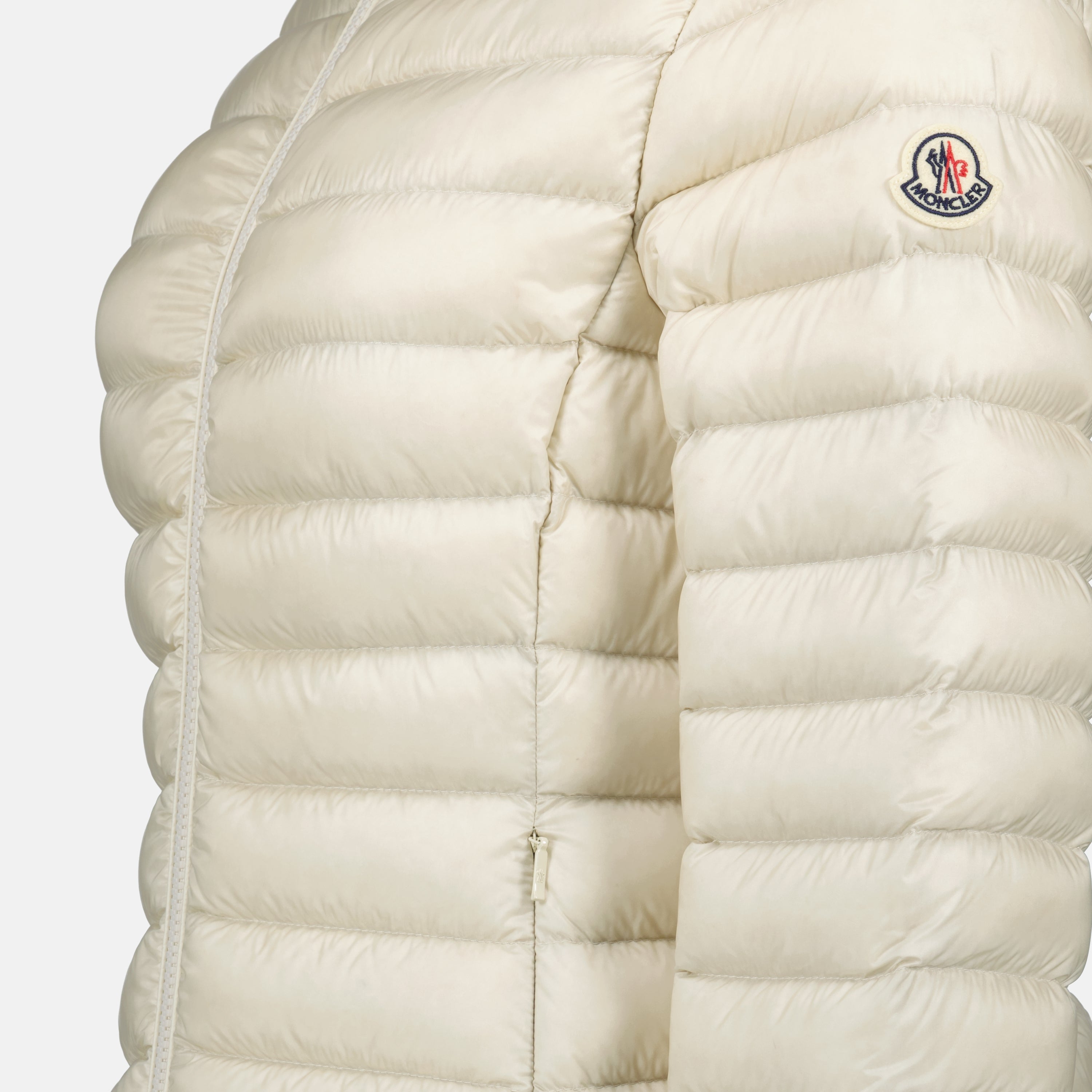 quilted down jacket, Moncler Ige, beige outerwear, Spring-Summer 2025, women's fashion