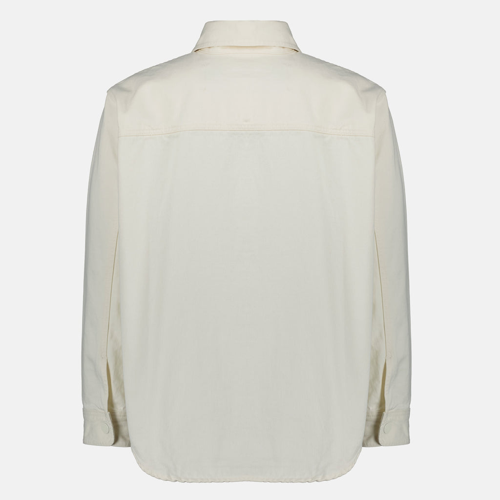 White Cotton Overshirt