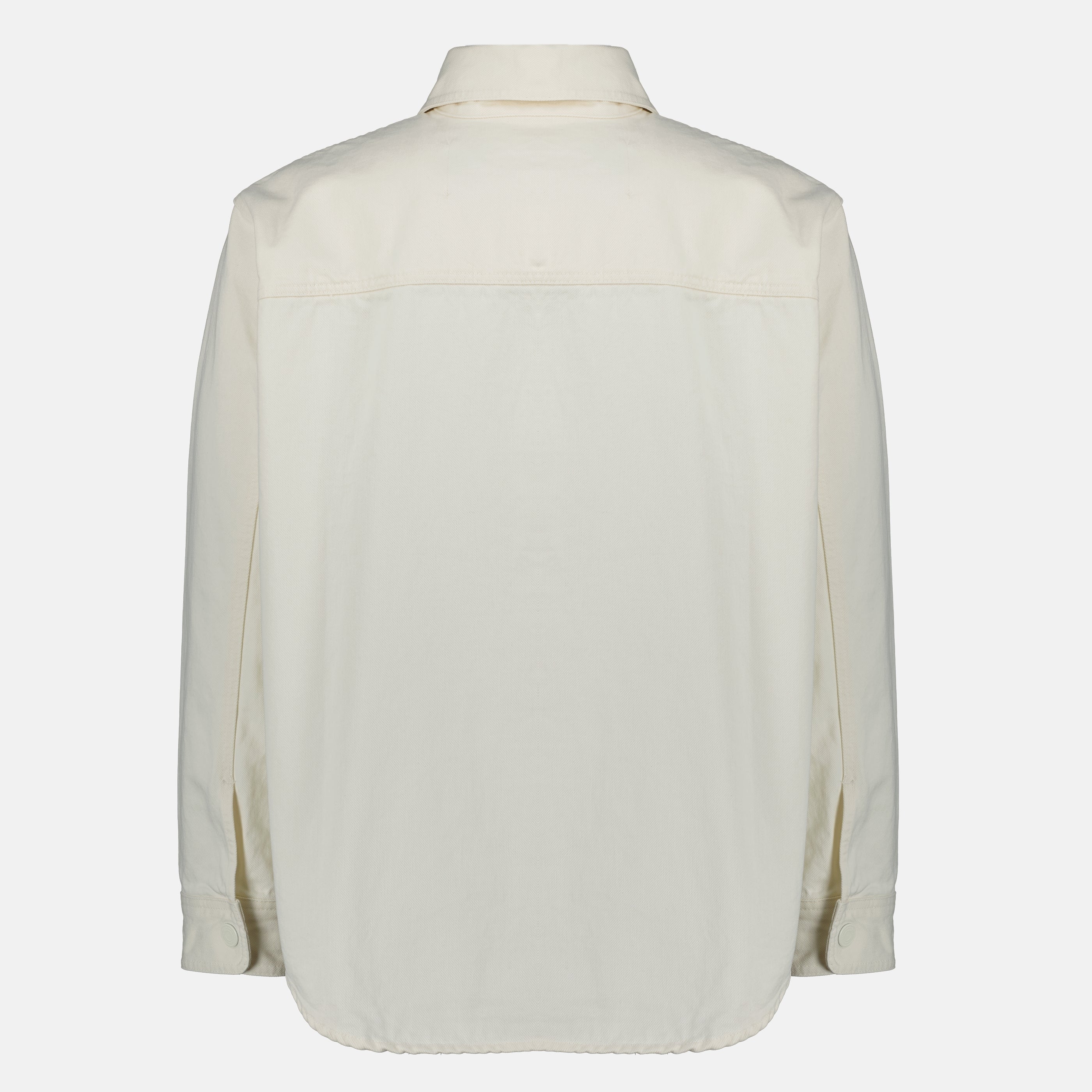 White Cotton Overshirt