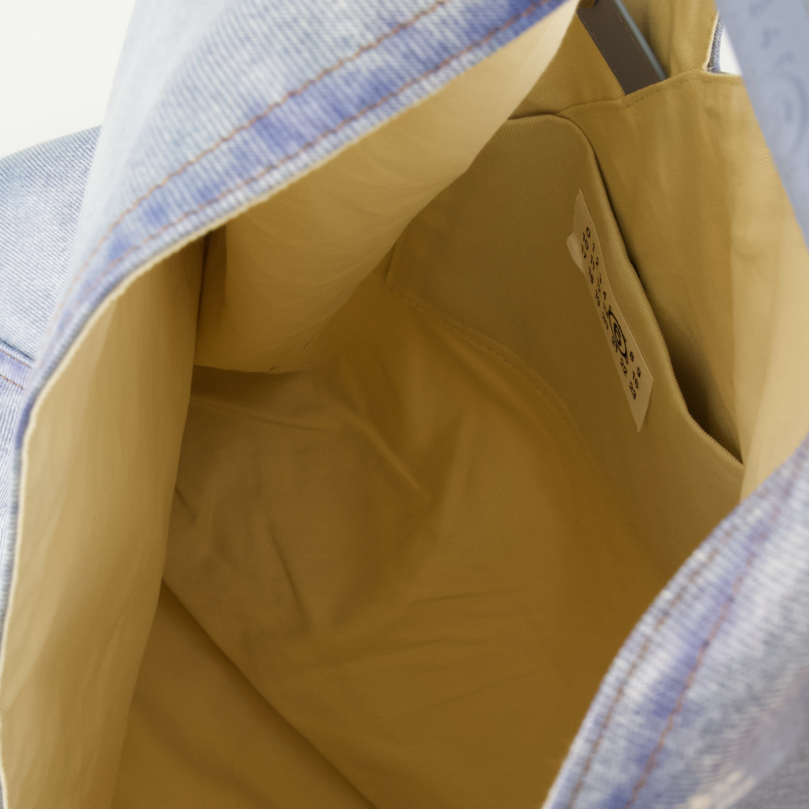 Borsa effetto denim giapponese