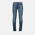 Immagine dei Jeans in Denim Skinny 1979 Sleenker di Diesel per Uomini - Stagione Primavera-Estate 2025 - Vista Frontale