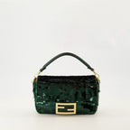 Image of Fendi Mini Baguette Bag by Fendi for Women - Season Autumn-Winter 2025 - Front View