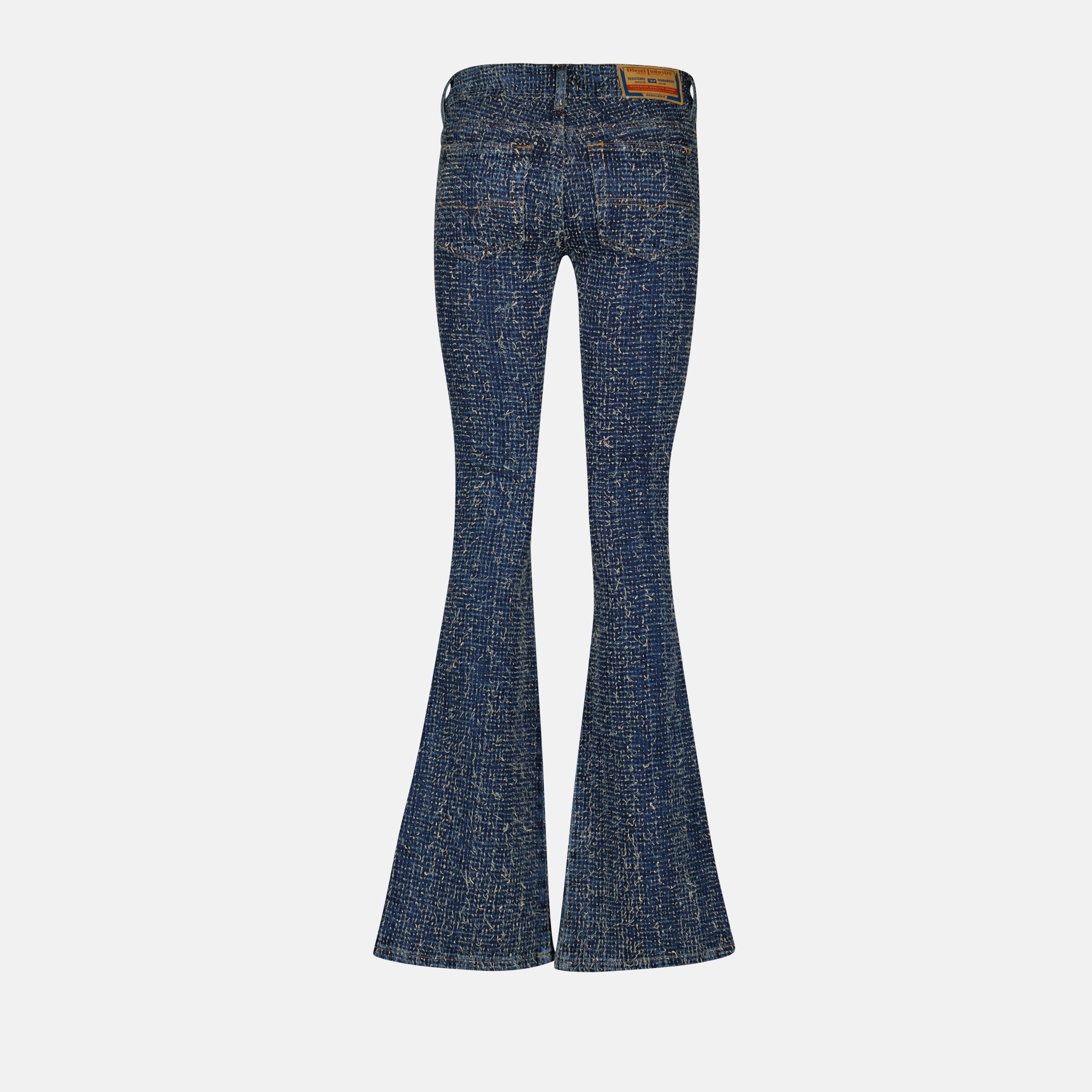 D-Ebush-S Textured Bouclé Jeans