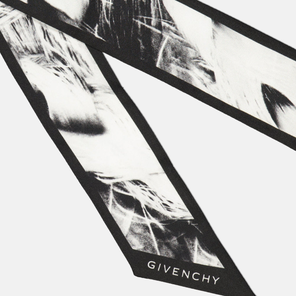 Givenchy scarf, silk scarf, printed scarf, designer accessories, Autumn-Winter 2025