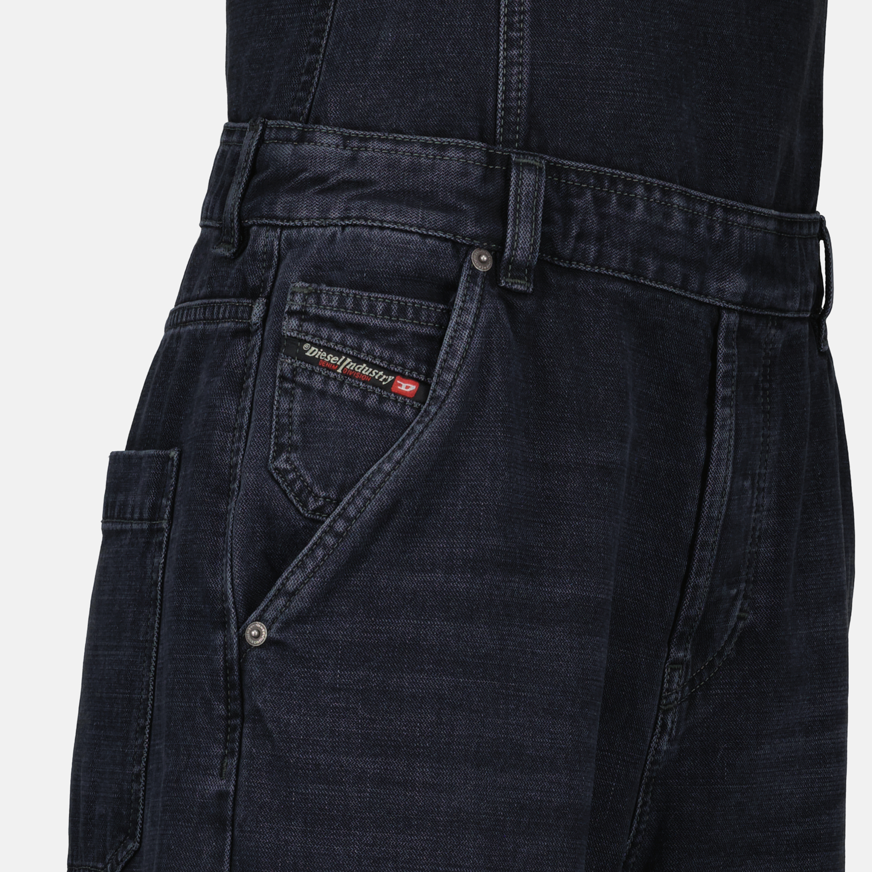 여성을 위한 디젤의 De-Vors 데님 점프수트 이미지 - 2025 봄-여름 시즌 - 제품 세부정보 보기 2