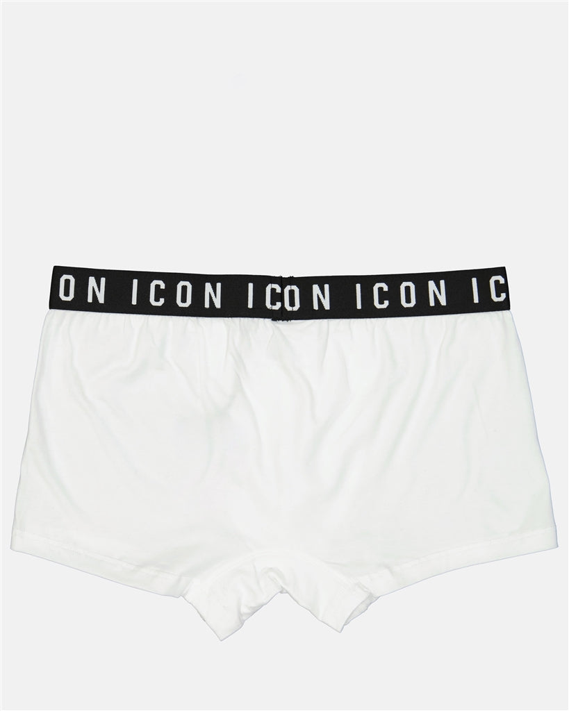 Dsquared2, Icon Boxer, white, men's underwear, fall-winter 2022
