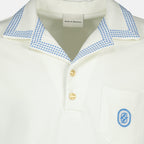 pique polo, Drôle De Monsieur, men's fashion, casual wear, cotton polo