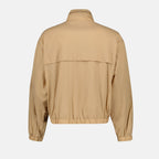 Image of Beige Windbreaker by Ami PARIS for Unisex - Season Autumn-Winter 2024 - Detail View 2