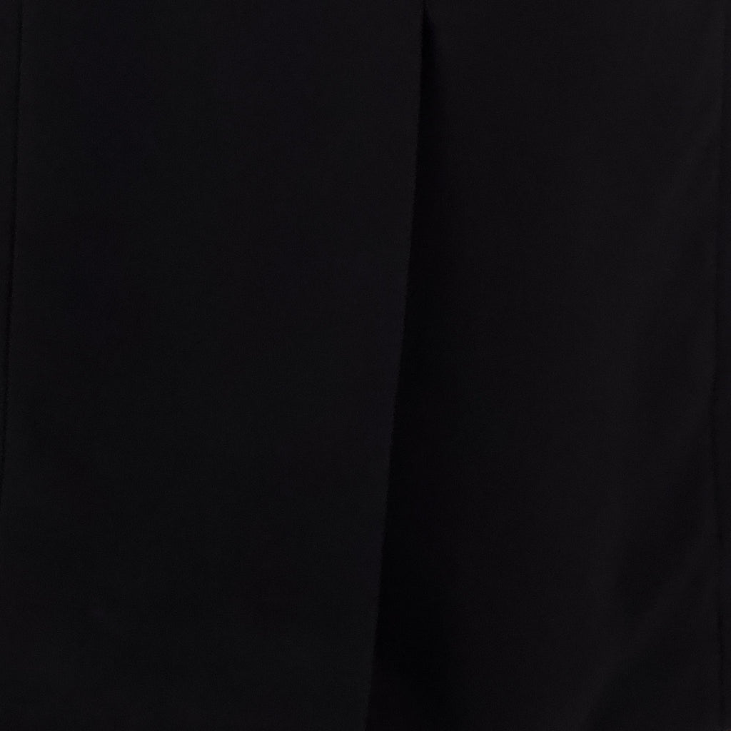 Image de robe longue noire Prada par Prada pour femmes - Saison automne-hiver 2022 - Détail Vue 2