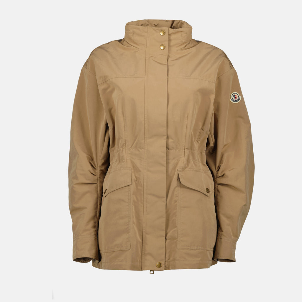 Image of Parka Nades in Brown by Moncler for Women - Season Spring-Summer 2025 - Front View