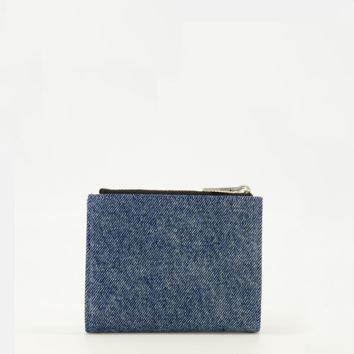 Imagen de una billetera de denim 1dr de Diesel para mujeres - Temporada Primavera-Verano 2026 - Vista trasera