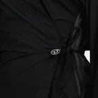 Image de la chemise noire C-Delphi-Den de Diesel pour femmes - Saison printemps-été 2025 - Détail 1