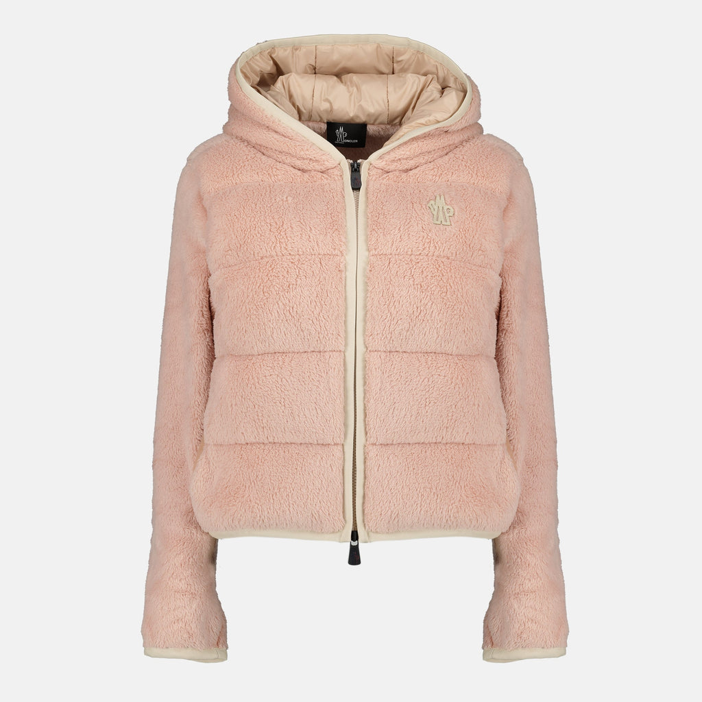 Moncler Grenoble jacket, Polartec zip jacket, luxury outerwear, women's fleece jacket, high-quality winter coat
