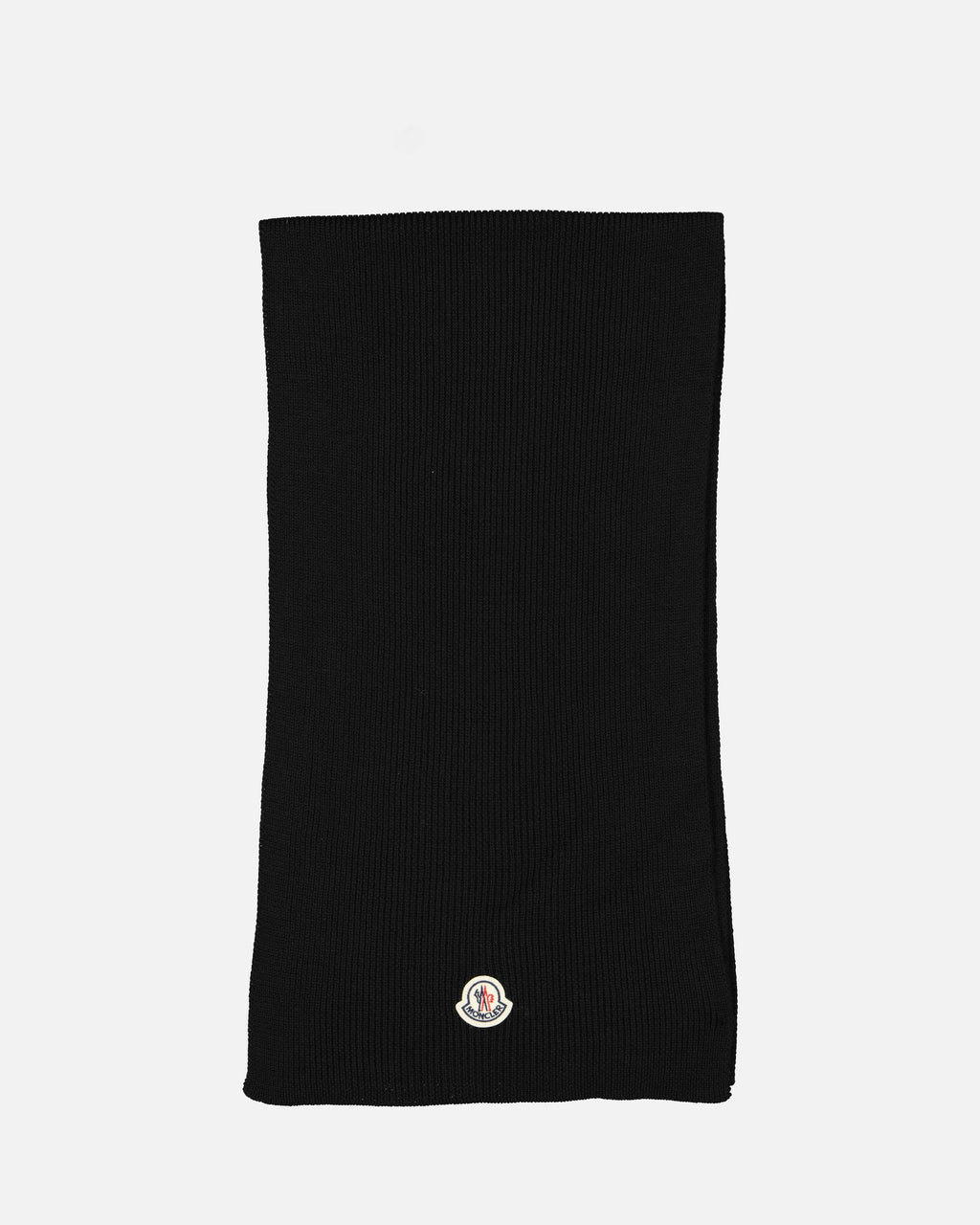 Black Moncler Scarf, Luxury Accessory, Men's Scarf, Moncler Design, High-End Men's Fashion