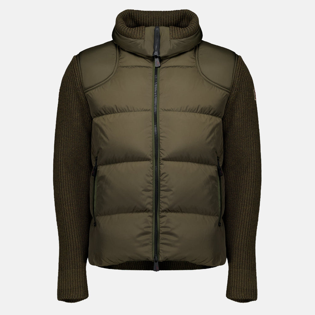Kaki Bi-Matière Veste