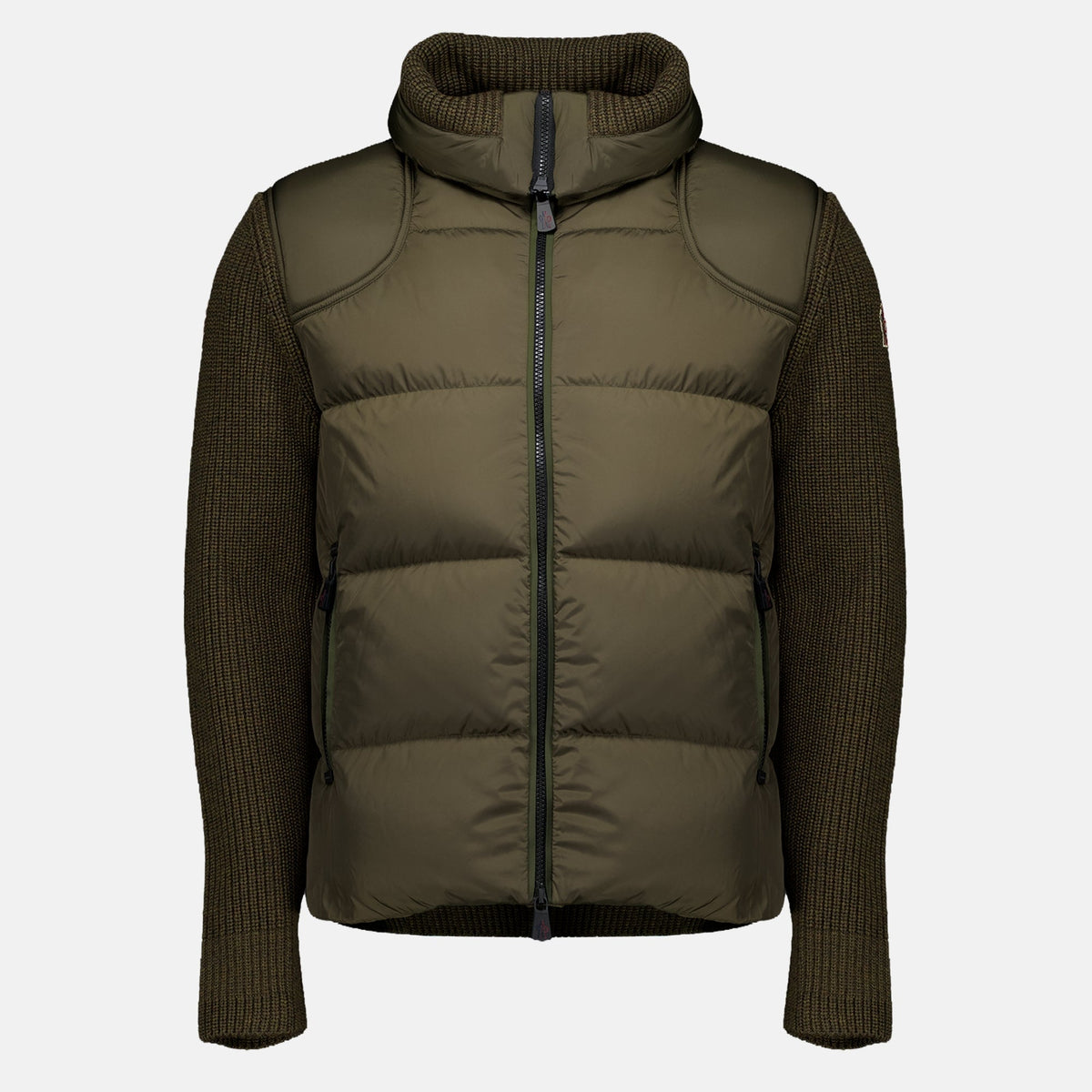 Kaki Bi-Matière Veste