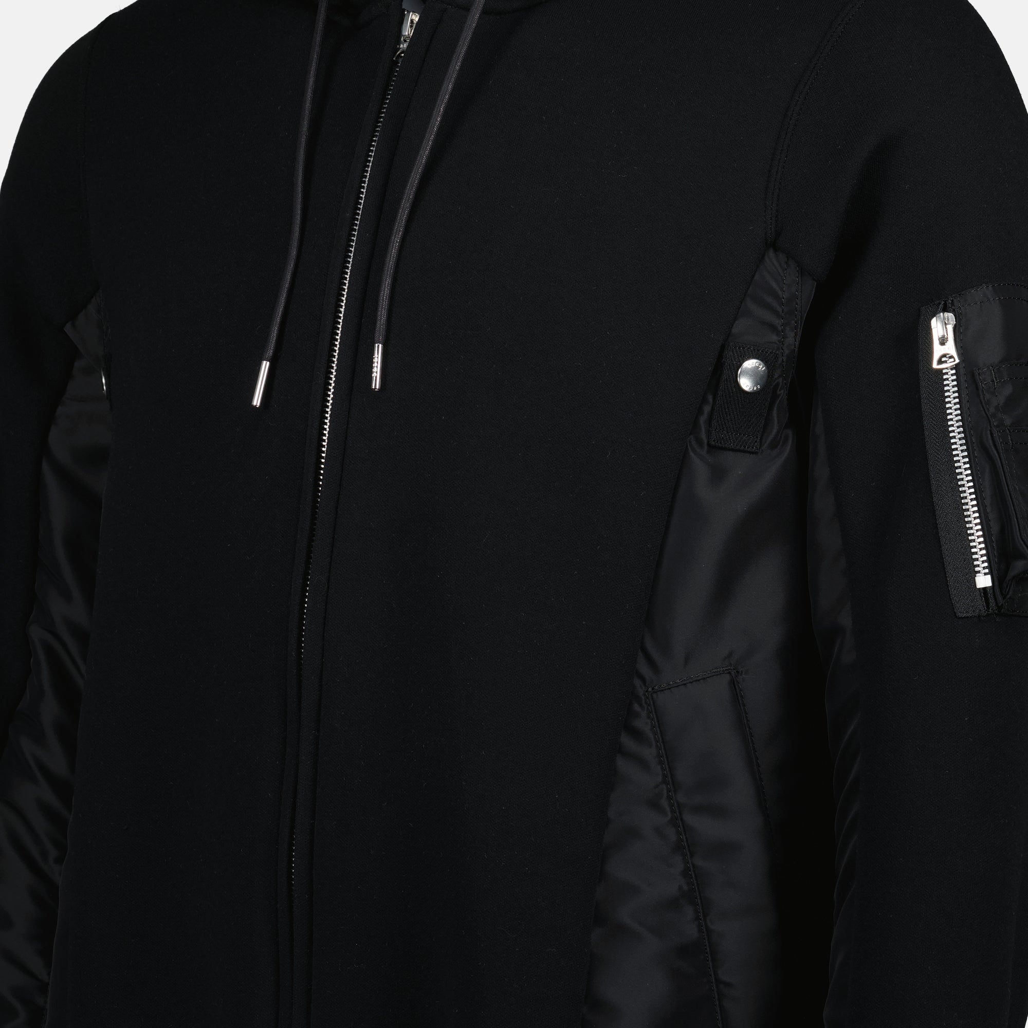 블랙 집 후드티