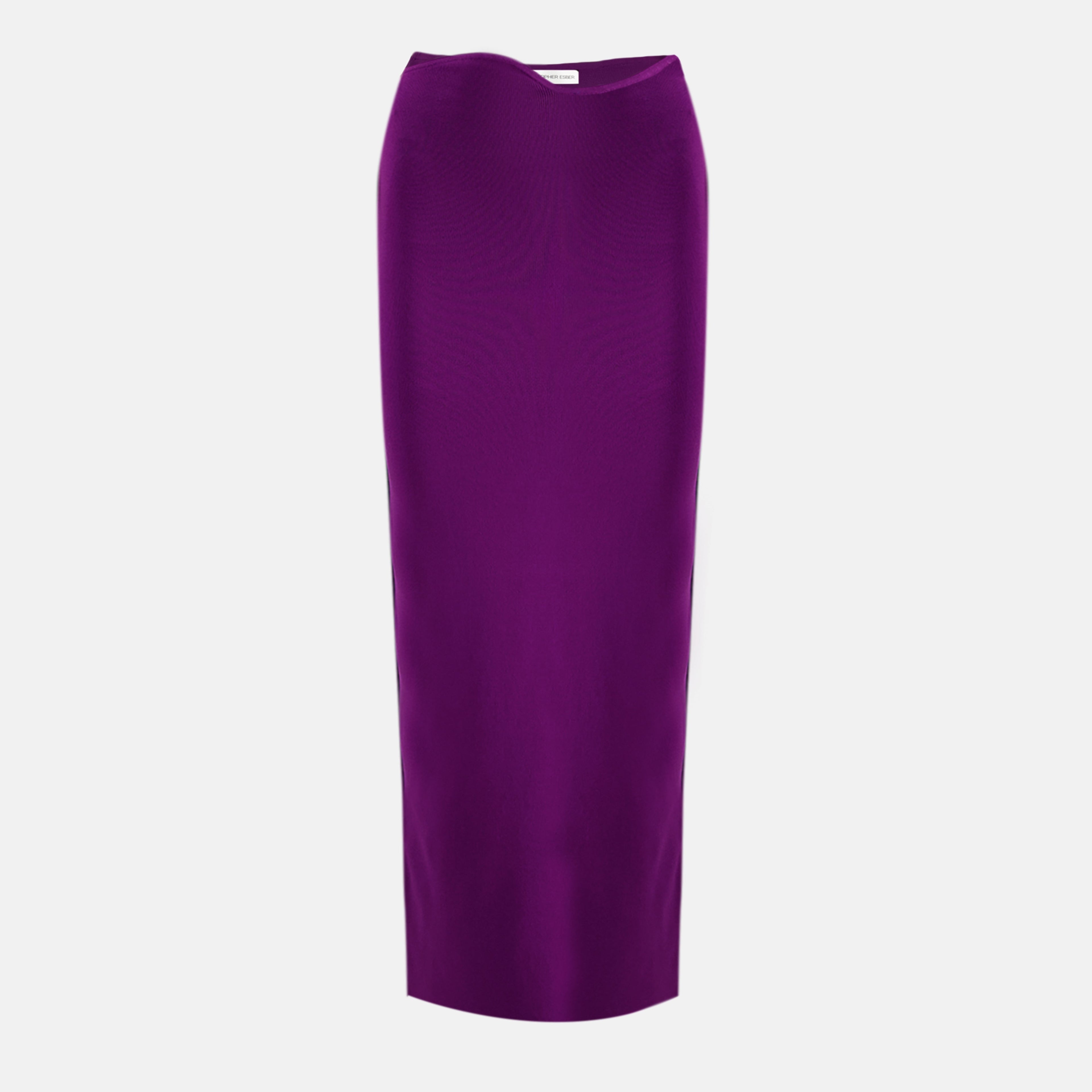 Imagen de la Jupe Marapadita Violette de Christopher Esber para Mujeres - Temporada Primavera-Verano 2026 - Vista Frontal