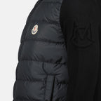 Image of Zipped Cotton Cardigan by Moncler for Men - Season Spring-Summer 2026 - Detail View 1