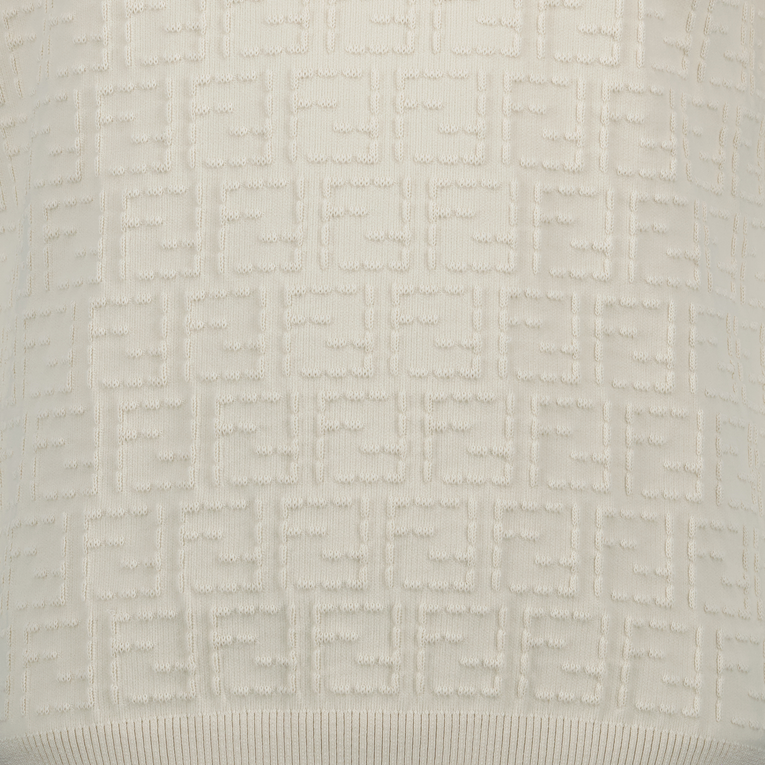 Immagine del pullover in cotone Selleria di Fendi per uomo - Stagione Primavera-Estate 2025 - Dettaglio Vista 2